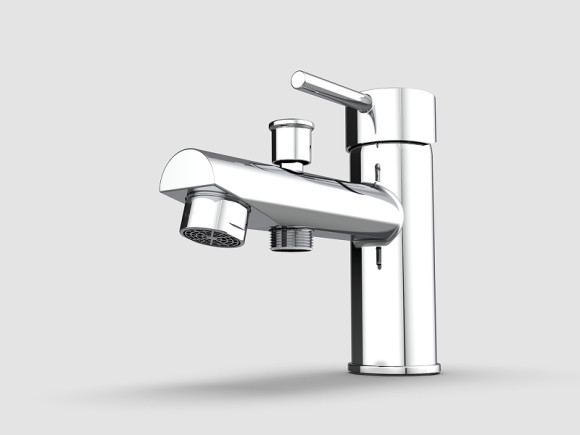 Смеситель на борт ванны GPD Espina MTK70 Хром