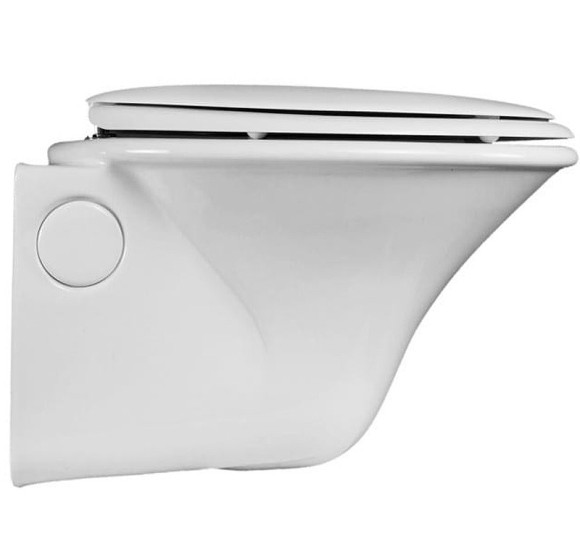 Унитаз Hatria Sculture YXKN01 подвесной без сиденья Унитаз Hatria Sculture YXKN01 подвесной без сиденья