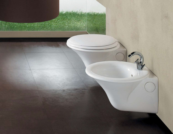 Унитаз Hatria Sculture YXKN01 подвесной без сиденья Унитаз Hatria Sculture YXKN01 подвесной без сиденья