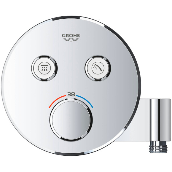 Смеситель для душа Grohe Grohtherm SmartControl 29120000 с термостатом Хром Смеситель для душа Grohe Grohtherm SmartControl 29120000 с термостатом Хром