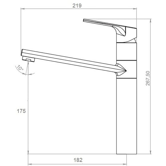 Смеситель для кухни ESKO Ontario ON 519B Черный матовый Смеситель для кухни ESKO Ontario ON 519B Черный матовый