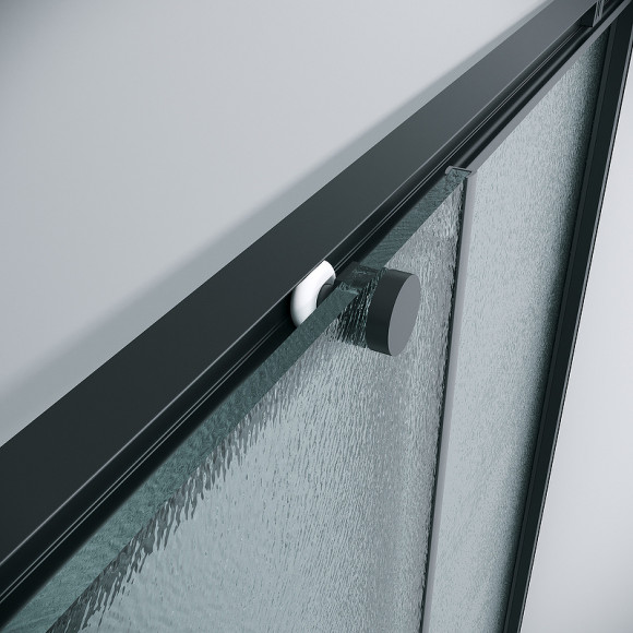 Душевой уголок Grossman Galaxy 80х80 300.K33.01.8080.21.02 профиль Черный матовый стекло шиншилла Душевой уголок Grossman Galaxy 80х80 300.K33.01.8080.21.02 профиль Черный матовый стекло шиншилла