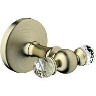 Двойной крючок Art&Max Antic Crystal AM-E-2686SJ-Br Бронза