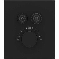 Смеситель для душа Vincea VSCV-321TMB с термостатом Черный матовый