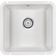 Кухонная мойка Paulmark Unter 45 PM204543-WH Белая Кухонная мойка Paulmark Unter 45 PM204543-WH Белая