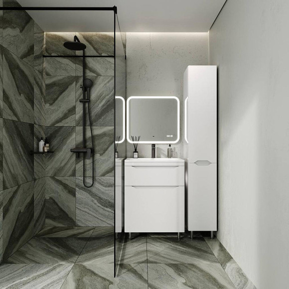 Тумба под раковину Style Line Марелла 60 Люкс Plus СС-00002396 Белый глянец антискрейтч Тумба под раковину Style Line Марелла 60 Люкс Plus СС-00002396 Белый глянец антискрейтч