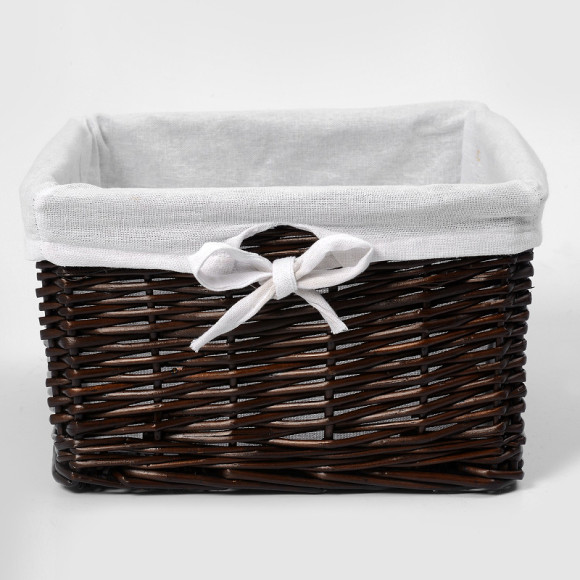 Корзина для аксессуаров WasserKRAFT Alme WB-150-M Темно-коричневая