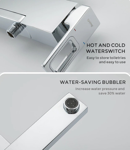 Душевая система Gappo G2418-1 Хром