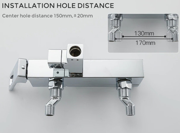 Душевая система Gappo G2418-1 Хром