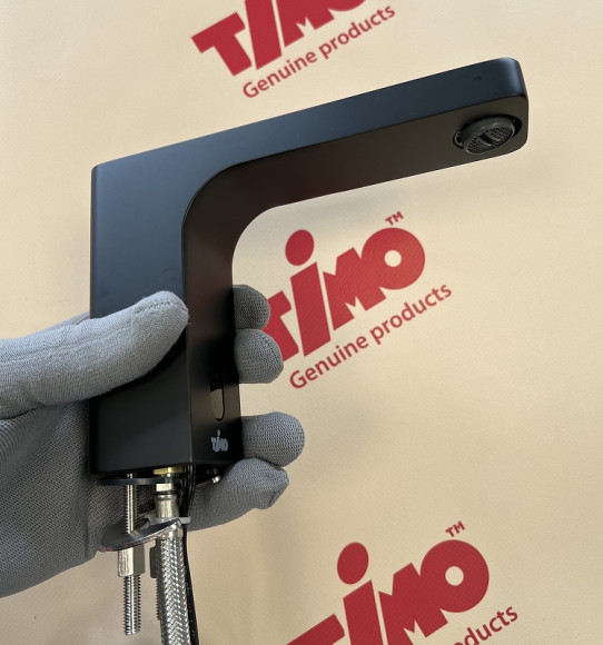 Смеситель для раковины Timo Torne 4313/03F Черный матовый