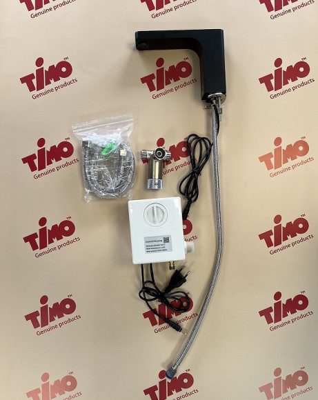 Смеситель для раковины Timo Torne 4313/03F Черный матовый