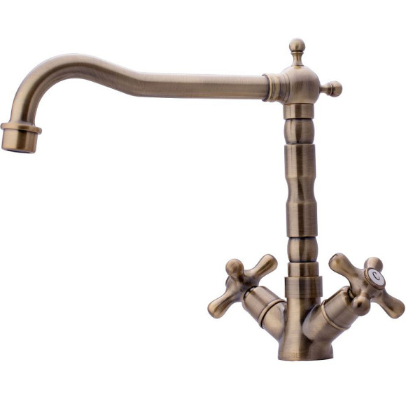 Смеситель для кухни Swedbe Selene 7142 Бронза Смеситель для кухни Swedbe Selene 7142 Бронза