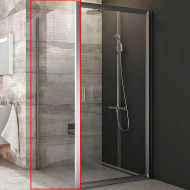 Душевая стенка Ravak Blix BLPS-100 9BHA0U00Z1 профиль Сатин стекло Transparent