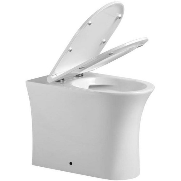 Унитаз Agger AT01200 приставной с сиденьем Микролифт Унитаз Agger AT01200 приставной с сиденьем Микролифт