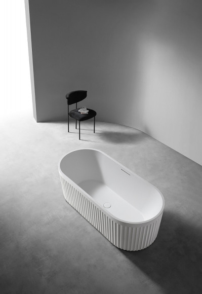 Ванна из искусственного камня Abber Stuttgart 170x75 AM9925 Белая матовая без гидромассажа Ванна из искусственного камня Abber Stuttgart 170x75 AM9925 Белая матовая без гидромассажа