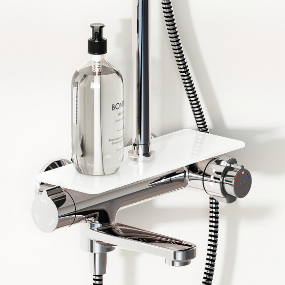 Душевая система Damixa Jupiter 977760000 с термостатом Хром