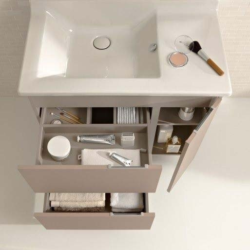 Тумба под раковину Jacob Delafon Soprano 76 EB1330-E10 подвесная Квебекский дуб Тумба под раковину Jacob Delafon Soprano 76 EB1330-E10 подвесная Квебекский дуб