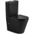 Унитаз компакт WeltWasser Salzbach 001 GL-BL 10000011165 Черный глянцевый с бачком и сиденьем Микролифт