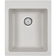 Кухонная мойка Paulmark Kante 40 PM104249-WH Белая Кухонная мойка Paulmark Kante 40 PM104249-WH Белая