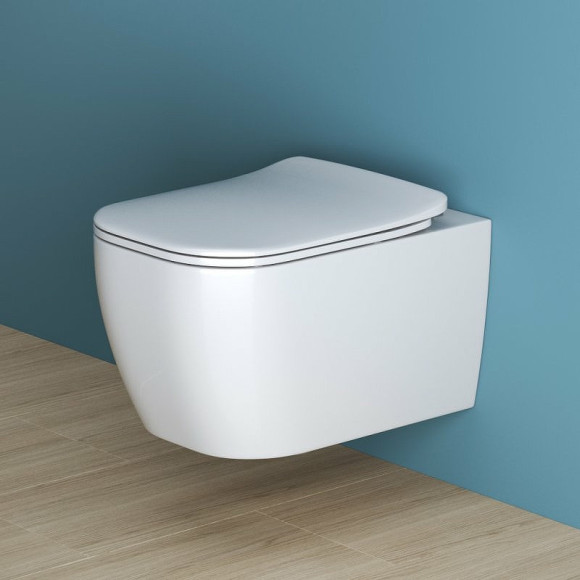 Унитаз BelBagno Genova BB1102CH подвесной без сиденья