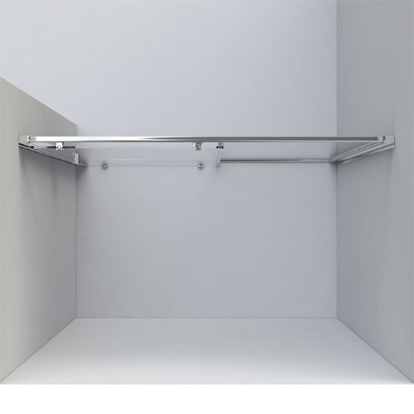 Душевая дверь Vincea Garda 130 VDS-1G130CLB профиль Черный стекло прозрачное Душевая дверь Vincea Garda 130 VDS-1G130CLB профиль Черный стекло прозрачное