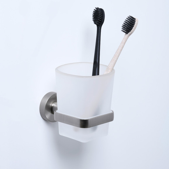 Стакан для зубных щеток WasserKRAFT Tauber K-64428 Никель