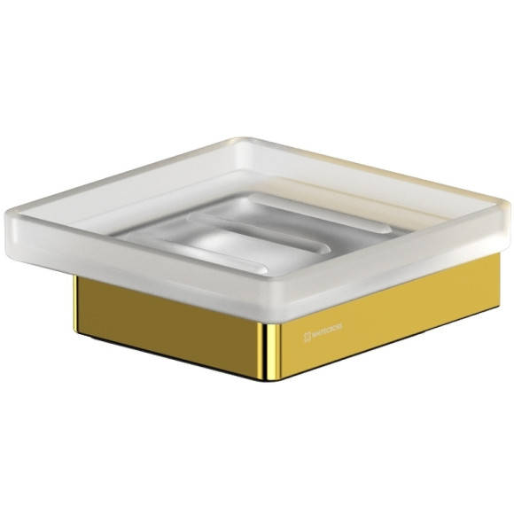 Мыльница Whitecross Cubo gold CU2420GL Золото