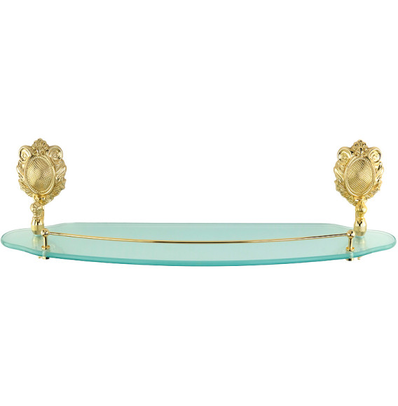 Стеклянная полка Migliore Cleopatra 16692 Золото