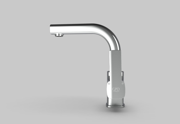 Смеситель для раковины GPD Pedra MTL160 Хром