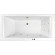 Акриловая ванна Whitecross Savia Duo 170x80 0103.170080.100.LINE.BR с гидромассажем Акриловая ванна Whitecross Savia Duo 170x80 0103.170080.100.LINE.BR с гидромассажем