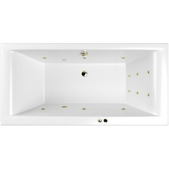 Акриловая ванна Whitecross Savia Duo 170x80 0103.170080.100.LINE.BR с гидромассажем
