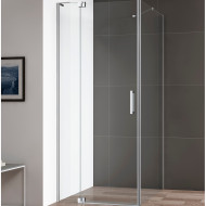 Душевой уголок Cezares Slider 90x80 SLIDER-AH-1-80-80/90-C-Cr профиль Хром стекло прозрачное