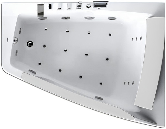 Акриловая ванна Gemy 170х130 G9056 K R с гидромассажем Акриловая ванна Gemy 170х130 G9056 K R с гидромассажем