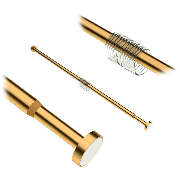 Карниз для ванны WasserKRAFT Aisch 200 SC-551120 Золото матовое