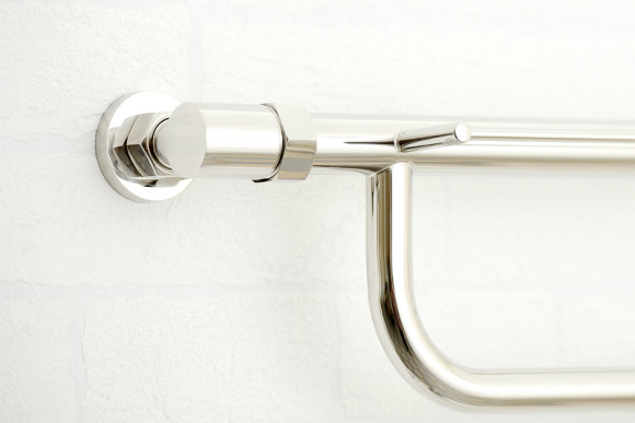 Водяной полотенцесушитель Сунержа Гусли+ 320х650 00-4010-3265 с двумя полками Хром