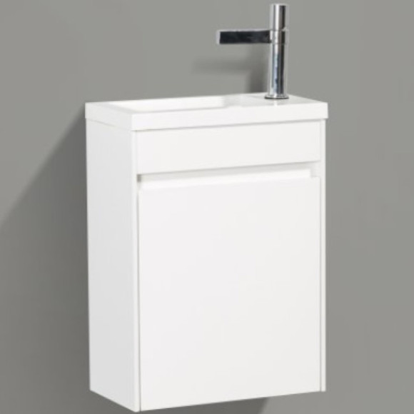 Тумба под раковину BelBagno Pietra Mini 46 PIETRA MINI-460-1A-SO-BL-L подвесная Bianco Lucido Тумба под раковину BelBagno Pietra Mini 46 PIETRA MINI-460-1A-SO-BL-L подвесная Bianco Lucido