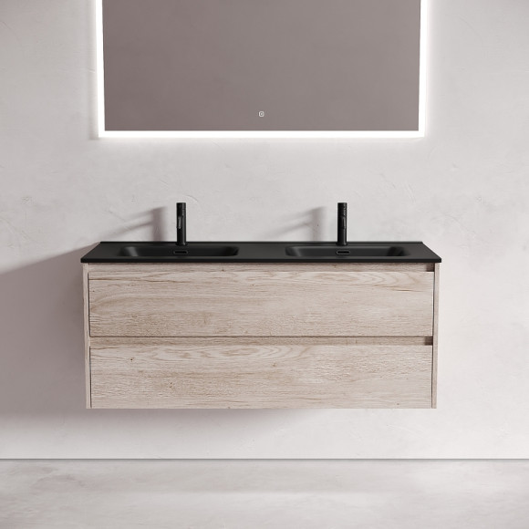 Тумба под раковину Sancos Libra 120 LB120-2EG подвесная Дуб галифакс натуральный