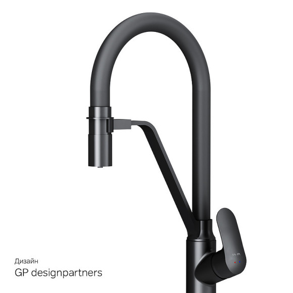 Смеситель для кухни AM.PM Like F8007822 Черный Смеситель для кухни AM.PM Like F8007822 Черный