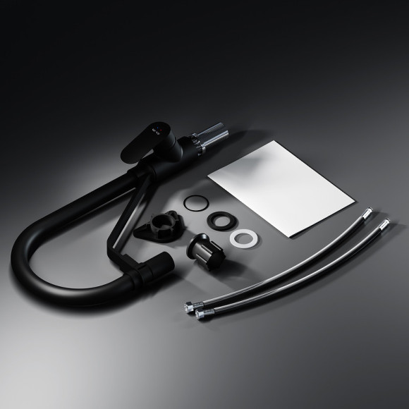 Смеситель для кухни AM.PM Like F8007822 Черный Смеситель для кухни AM.PM Like F8007822 Черный