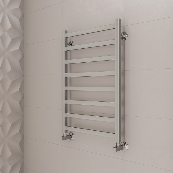 Водяной полотенцесушитель Terminus Ното П8 500x800 4670078544353 Хром, нижнее подключение, G 1/2" ВР Водяной полотенцесушитель Terminus Ното П8 500x800 4670078544353 Хром, нижнее подключение, G 1/2" ВР