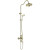 Душевая система Aquatek Классик AQ2563PG с термостатом Полированное золото