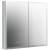 Зеркальный шкаф Aquatek 80 AQ7803B-MLC с подсветкой Хром