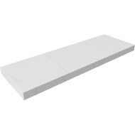 Столешница под раковину Boheme Armadi Art Flat 140 869-140-CLCT Белый мрамор