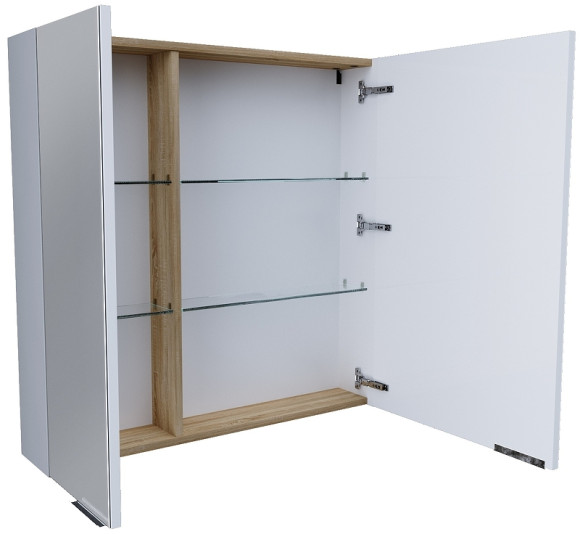 Зеркальный шкаф 1MarKa Gaula 80 У92513 White