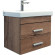 Тумба с раковиной Comforty Никосия 60П 00-00008853 подвесная Дуб темный Тумба с раковиной Comforty Никосия 60П 00-00008853 подвесная Дуб темный