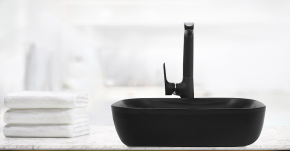 Раковина-чаша WeltWasser Elbach M21433 MB 61 10000004529 Черная матовая