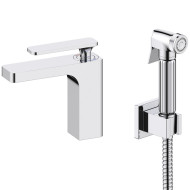 Смеситель для раковины Timo Torne 4360/00G с гигиеническим душем Хром