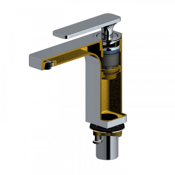 Смеситель для раковины Timo Torne 4360/00G с гигиеническим душем Хром
