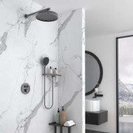 Душевая система Vincea Inspire VSFW-3I22MT2RGM с термостатом Вороненая сталь