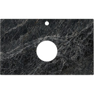 Столешница под раковину Kerama Marazzi Plaza Classic Neo Риальто 80 PL1.VT93\80T Темно-серая